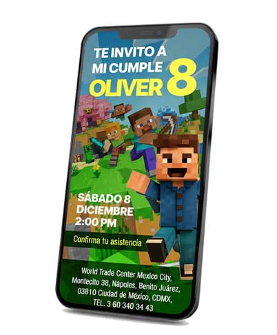Invitación digital personalizada